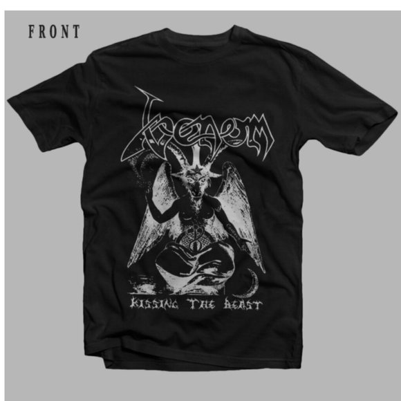 Fruit of the Loom Other - VENOM Kissing The Beast Extreme British Heavy Metal T-Shirt Size L NEW